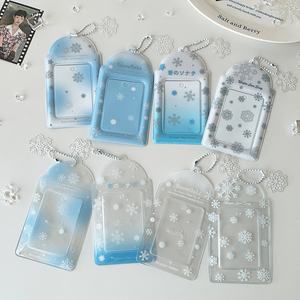 Porta Tessere in PVC INS con Ciondolo, Portachiavi per Foto Digitali da 3 Pollici, Porta Tessere Carino Stile Cartone Animato, Porta Fotocard Kpop Stile Coreano - Product Image 6