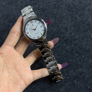 Reloj de Lujo para Mujer, de Acero Inoxidable, con Diamantes, Cristal de Cuarzo, Resistente al Agua, Diseño Moderno - Product Image 5