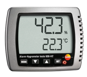 Higrómetro Térmico Testo 608-H2 con WiFi, Clasificación IP65, Garantía de 1 Año - Product Image 1