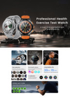Montre connectée Ultra3 JS43, détection de la fatigue émotionnelle, montre connectée tendance, ECG, dispositifs portables de santé, AMOLED 480*480, IP67, Android, iOS