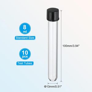 Frasco de Vidrio Borosilicato para Cosméticos de 1.5ml, 1.8ml y 3ml, Económico, con Tapón de Goma y Cartón con Impresión Serigráfica - Product Image 2