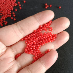 Esferas de Nylon Sólidas Coloridas 2.381mm 4.763mm Vermelho Laranja Preto Verde Esferas Plásticas - Product Image 2