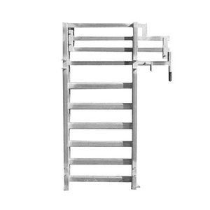 Bảng điều khiển gia súc nặng 5 đường sắt 115x42 ống hình bầu dục 2.1m x 1.8m ngựa gia súc hàng rào Bảng điều khiển mạ kẽm - Product Image 6