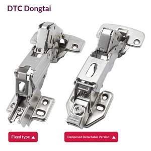 Петля для углового шкафа C81 с плавным закрыванием, угол открывания 160 градусов, гидравлический буфер, холоднокатаная сталь, 16-25 мм, для гостиной - Product Image 2