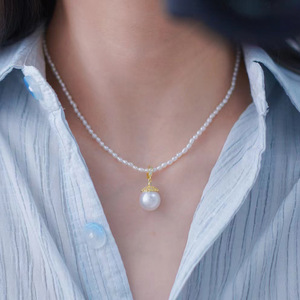 จี้เงินแท้ S925 สำหรับใส่ลูกปัด DIY ขนาด 10-13 มม. ทรงกลม สำหรับสร้อยคอหยก รุ่น 31025 - Product Image 3
