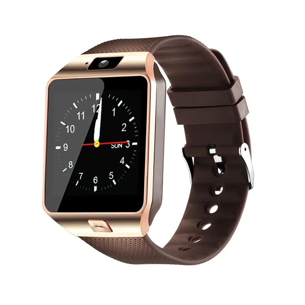 सस्ते कीमत DZ09 सिम कार्ड पुरुषों टच स्क्रीन फिटनेस ट्रैकर Reloj montre intelligente montre बीटी DZ09 Smartwatch