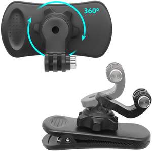 Support de fixation pour le corps pour la randonnée et le cyclisme POV pour <span class=keywords><strong>GoPro</strong></span> <span class=keywords><strong>11</strong></span> <span class=keywords><strong>Mini</strong></span> 12 Insta360 PC, support de sac à dos, sangle d'épaule, clip, sac, mains libres - Product Image 1