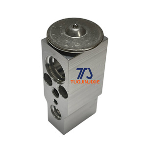 Vanne d'expansion 11Q6-90551 en acier inoxydable pour pièces de climatisation d'excavatrice Hyundai - Product Image 3