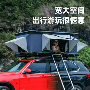 Carpa de Techo de Aleación de Aluminio para 4 Estaciones, Carpa Rígida Impermeable Plegable para Acampar al Aire Libre - Product Image 4