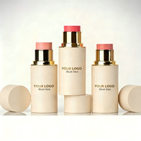 Stick de blush crème best-seller transfrontalier, maquillage visage monocolore 17g, fabrication certifiée OEM/ODM Guangdong