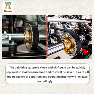 Vortkart 8 mois <span class=keywords><strong>de</strong></span> garantie 270cc location <span class=keywords><strong>de</strong></span> moteur à essence <span class=keywords><strong>Karting</strong></span> enfants adultes essence Fun Go Kart pour parc d'attractions - Product Image 4