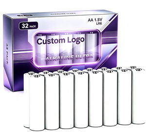 Batterie <span class=keywords><strong>AA</strong></span> 1.5V Alcaline, Batterie <span class=keywords><strong>AA</strong></span> <span class=keywords><strong>a</strong></span> Lunga Durata LR6 per Dispositivi Domestici e da Ufficio - Product Image 3