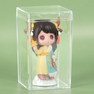 SUNSHING Transparent Funko Pop Protector <b>Box</b> Plastic Toy Display Case Storage Container for Beanie Baby Candy Snack <b>Bakery</b> - Product Image 6