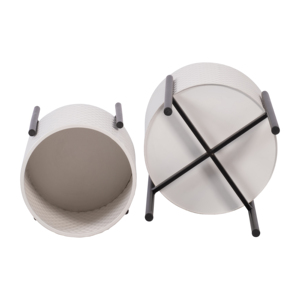 Macetas Decorativas Modernas con Soporte Metálico, Macetas de Interior para Decoración del Hogar, Sala de Estar, Entrada y Pasillo - Product Image 6