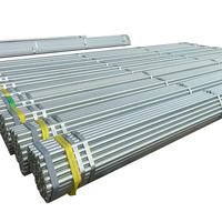 Tubo de andamio de acero galvanizado Xinyue, tubo GI galvanizado en caliente, técnica ERW, certificado JIS, estándar BS, 6m de longitud para tubería de perforación