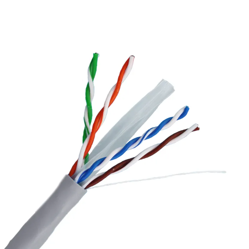 Twisted Pair Cable 4 Pairs Utp Cat5e 300m unshielded cable Oxygen-free pure copper engineering Cat5e Network Cable
