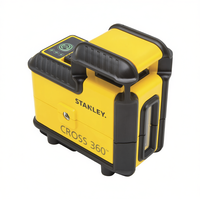 Niveau laser Stanley Cross 360, faisceau vert, auto-nivelant, 360 degrés