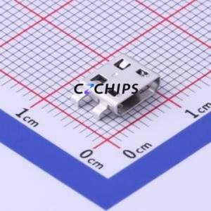 U-C-M5DD-W-1-SUS USB Connector SMD Connector ( Connector Type: Micro-B )( Protocol Standard: USB 2.0 )( Gender: Female ) - Product Image 1