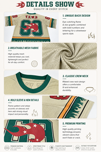 Tonton Sports Custom Professional Manufacturer Vintage-Inspired <strong>Retro</strong> Graphics Sports Football <strong>Jersey</strong> for Men Women Kids - Product Image 5