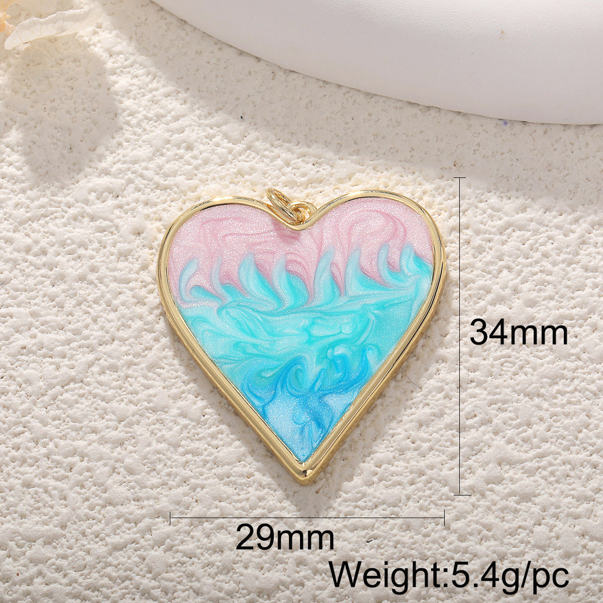 Oro-Tiffany Blue Love a0616