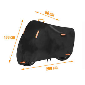 MESOROCK UV protéger anti-poussière moto housse anti-pluie soleil et anti-pluie pour moto avec sangle réfléchissante - Product Image 2