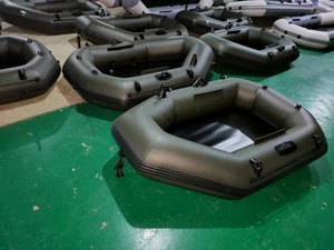 Bateau pneumatique Yunfan en PVC pour la pêche en rivière, kayak, canot pneumatique, ponton, canoë, <span class=keywords><strong>moteur</strong></span> hors-bord en option - Product Image 3