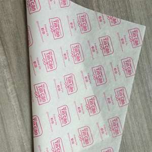 Custom Printing Pattern LOGO Color Seven Grade Greaseproof <b>Paper</b> Food Grade Hamburger Wrapping <b>Paper</b> Sandwich - Product Image 2