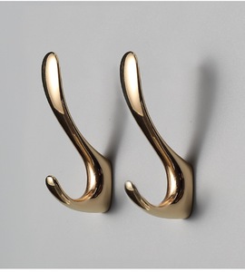 Ganchos de Pared Negros Simples de Aleación de Zinc, Perchero <span class=keywords><strong>para</strong></span> Ropa, Soporte <span class=keywords><strong>para</strong></span> <span class=keywords><strong>Llaves</strong></span> con Tornillo, Herrajes <span class=keywords><strong>para</strong></span> Muebles - Product Image 4