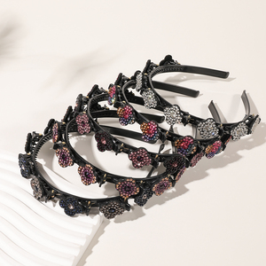 Double Bangs Crystal Hairpin Bandeaux avec Tool Tresse pour Femmes et Filles - Product Image 2