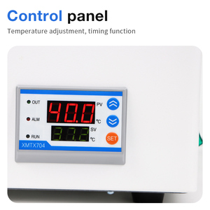 Neuankömmling Heizung Wasserbad Maschinen labor 2 Löcher Edelstahl ausrüstung Digital anzeige Thermostat isches Wasserbad Labor - Product Image 5