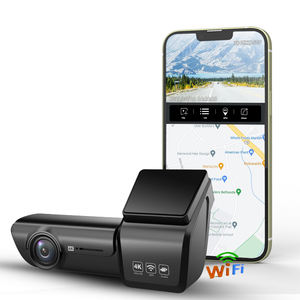 마우스토르 4K 2채널 GPS WiFi IPS 24시간 주차 모니터링 타임랩스 블랙박스 비디오 레코더 범용 차량용 <span class=keywords><strong>DVR</strong></span> - Product Image 1