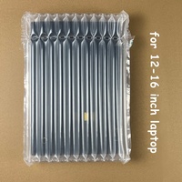 Sac à colonnes d'air antichoc pour ordinateurs portables de 12 à 16 pouces |   Manchon de protection gonflable pour l'emballage et l'expédition sécurisée des Macbook