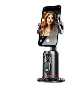 Stabilizer Q02 Intelligent Facial Recognition Phone Pan tilt Live Streaming Following God Device Panoramic Anti Shake Tracking