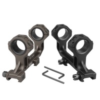 Support de montage optique haute performance sur mesure pour tube, support d'équipement de chasse extérieur, accessoire tactique durable et léger à clipser