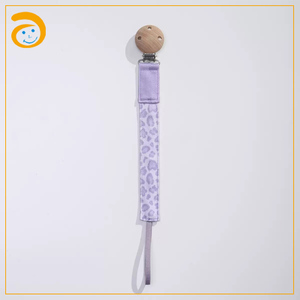 Sujetador de Chupetes Trenzado de Tela 100% Algodón, Sujetador de Chupetes Universal, Clip para Chupetes de Muselina para Bebés Niños y Niñas - Product Image 2
