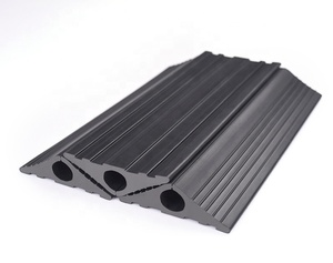 Tùy chỉnh PVC sàn Cáp bìa dây bảo vệ sàn cáp bảo vệ cao su cho sàn cửa stormguard ngưỡng Dải con dấu - Product Image 2