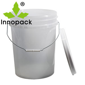 <b>20L</b> 5 Gallon Square Food Grade PP Plastic Pail Bucket for Oil Packaging - Product Image 5