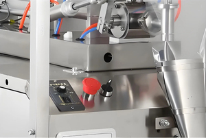 Grande Qualité Pneumatique Vertical Retour Scellage Nouveau Design Pâte Sauce Remplissage Quantitatif Machine à Emballer Ketchup Miel Durable - Product Image 5