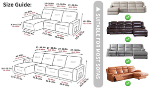 <span class=keywords><strong>Funda</strong></span> para Sofá Reclinable, Repelente al Agua, Elástica, Jacquard, <span class=keywords><strong>Funda</strong></span> Protectora para Sillón, <span class=keywords><strong>Funda</strong></span> Lavable para Sillón Relax - Product Image 5