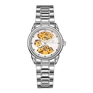 Dessio Men's Luxury <b>Skeleton</b> <b>Automatic</b> Mechanical <b>Watch</b> with Original Movement Custom Logo Wrist Replacement Parts - Product Image 6