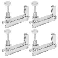 4Pcs Violin Fine Tuners 3/4-4/4 Cello String Tool Replacement Instrument Accessories