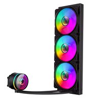 GAMEMAX-plaque de refroidissement de dissipateur de chaleur en cuivre, personnalisable en usine, ventilateur Infinity 360mm, refroidisseur d'eau et de liquide pour Cpu