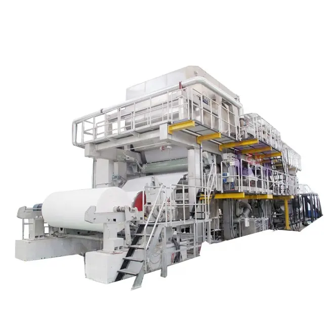 Fabriekslevering Recycle Papierfabrieken 2400Mm Offset Papier En Nieuwsdrukmachine Voor Het Maken Van Papier