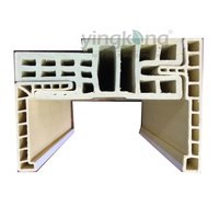PVC Laminasi atau Lukisan Bahan Baku Pintu PVC Bingkai Casing Pintu