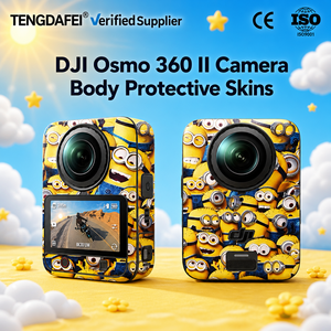 Pour DJI Osmo 360 II – Film de protection intégral en vinyle 3M, sans résidus, résistant aux rayures, imperméable, vente en gros - Product Image 1