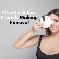 Logo personnalisé tissu éponge Bandeau pour le visage de Salon marque privée microfibre bambou réutilisable nettoyage du visage ensemble de tampons démaquillants
