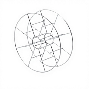 Industrial Grade BS300 Wire Spool <b>Holder</b> Made of Galvanized Mild Steel for Cable and Wire Storage in <b>Welding</b> Operations - Product Image 1