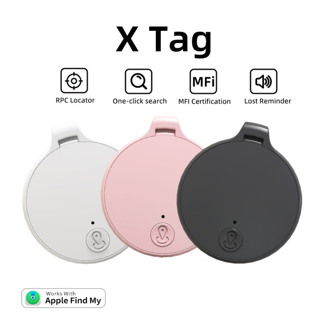 Apple Find My Compatible Pet Tracker Anti Loss Locator Tag Bluetooth GPS Tracker for Cats Dogs