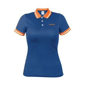BOX 1 Polo de performance pour femme, bleu, M, TRUPER - Product Image 1