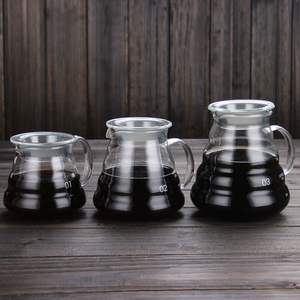 Verre à haute teneur en borosilicate verser sur la <span class=keywords><strong>cafetière</strong></span> 300ml 500ml 700ml 60 <span class=keywords><strong>cafetière</strong></span> en verre pour goutteur à main échantillon gratuit - Product Image 4